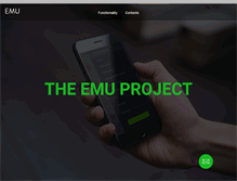 Tablet Screenshot of emuproject.org